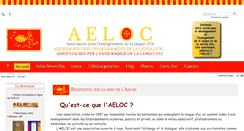Desktop Screenshot of aeloc.fr