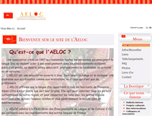 Tablet Screenshot of aeloc.fr